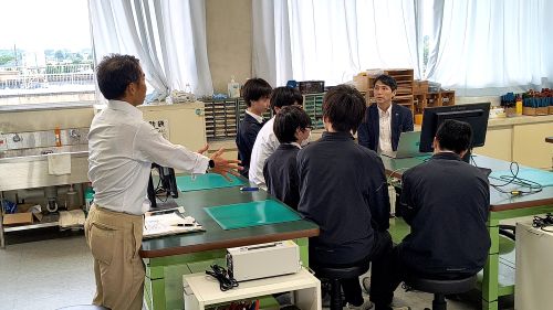 つくばサイエンス高等学校にて課題研究のメンタリング